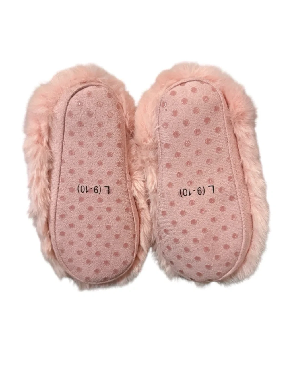 ✨Cat & Jack Pink Faux Fur Kids Slippers NWT